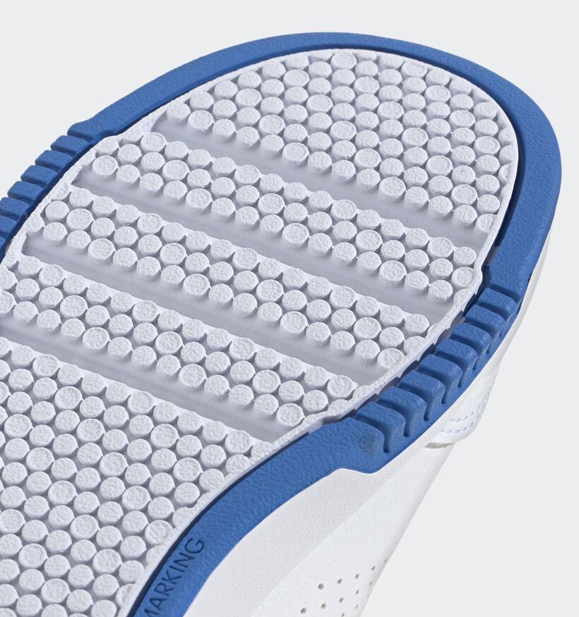 adidas Tensaur Sport Baskets basses en Blanc pour filles, garçons (357089) - pour semelles orthopédiques