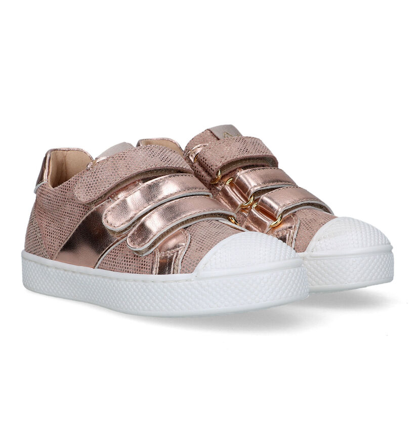 Lunella Baskets basses en Or rose pour filles (320177) - pour semelles orthopédiques