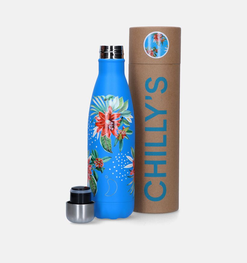 Chilly’s x Neon Edition Blauwe Drinkfles 500ml voor dames, meisjes (348997)