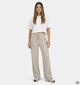 New Balance Trackside Fleece Pantalon de jogging en Beige pour femmes (385900)