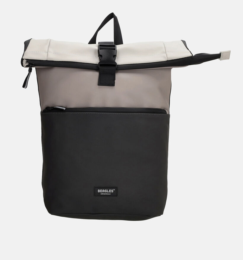 Beagles Donkergrijze Rolltop Rugzak voor dames, heren (377044)
