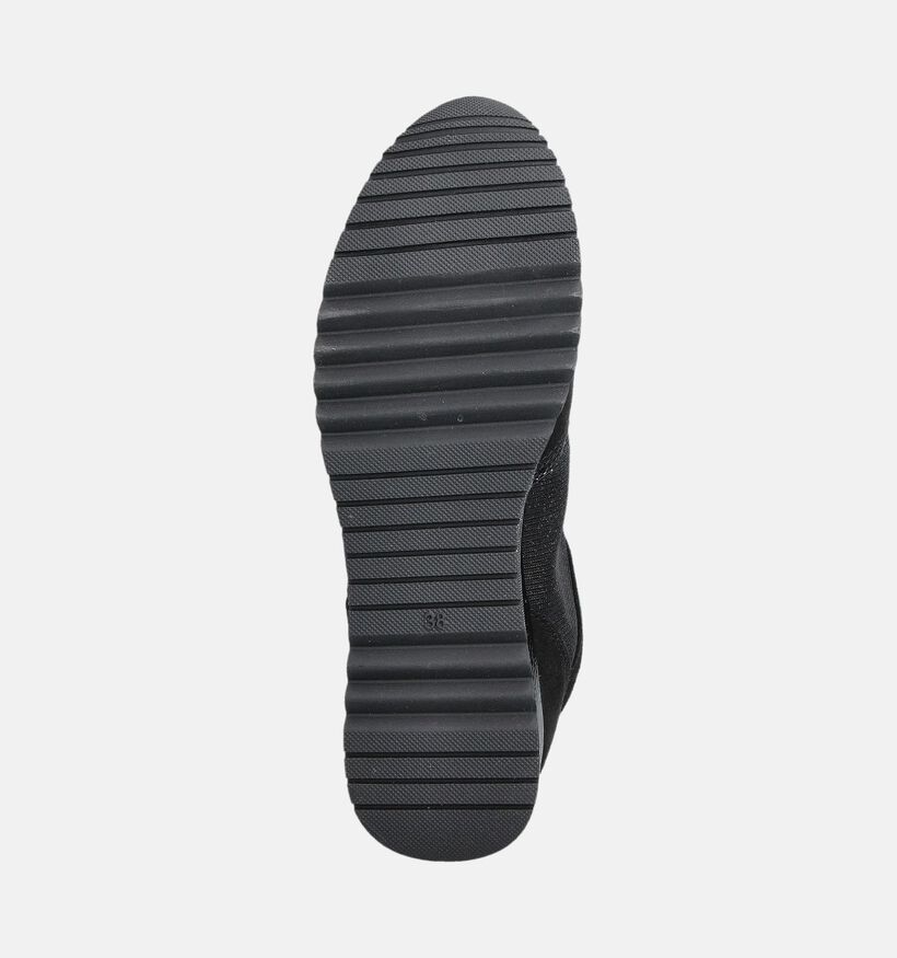 Marco Tozzi Chaussures à lacets en Noir pour femmes (360731) - pour semelles orthopédiques