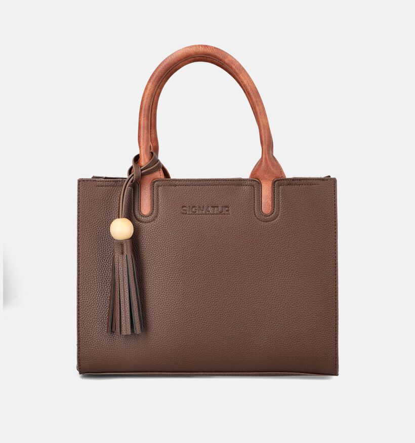 Signatur Donkerbruine Handtas voor dames (381179)