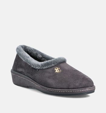 Scapa Pantoufles Noir/Bleu