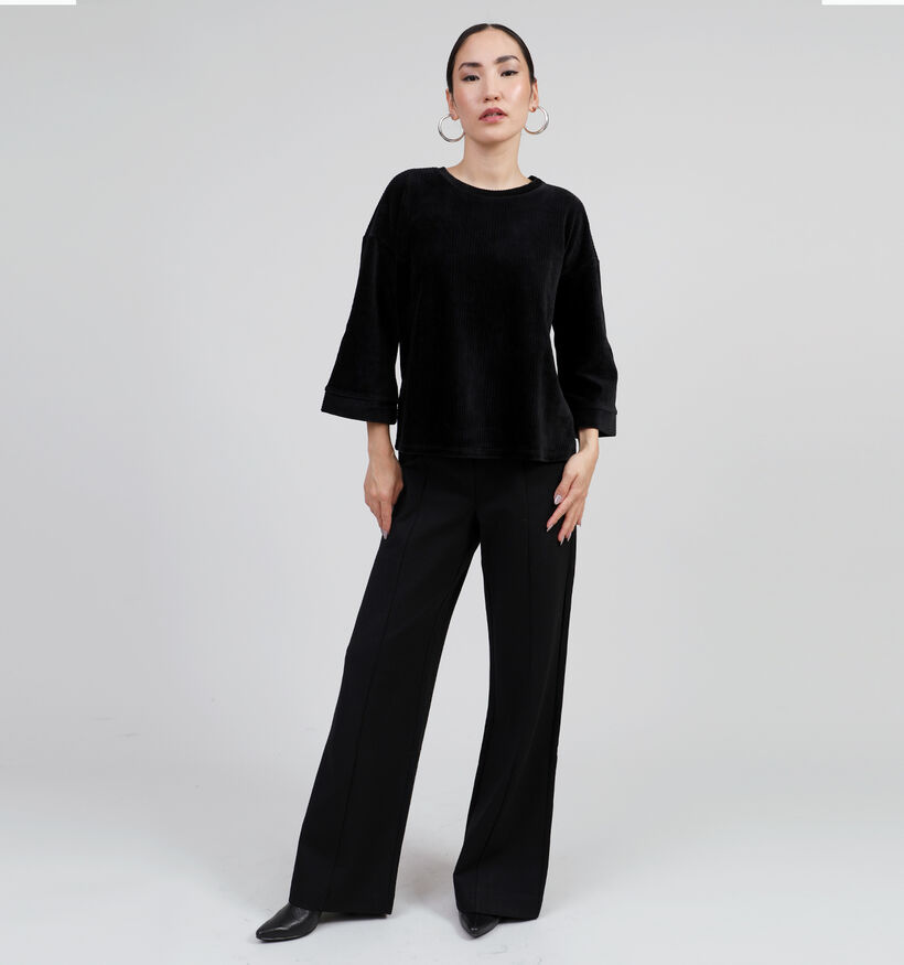 Vero Moda Odine T-shirt en Noir pour femmes (346161)