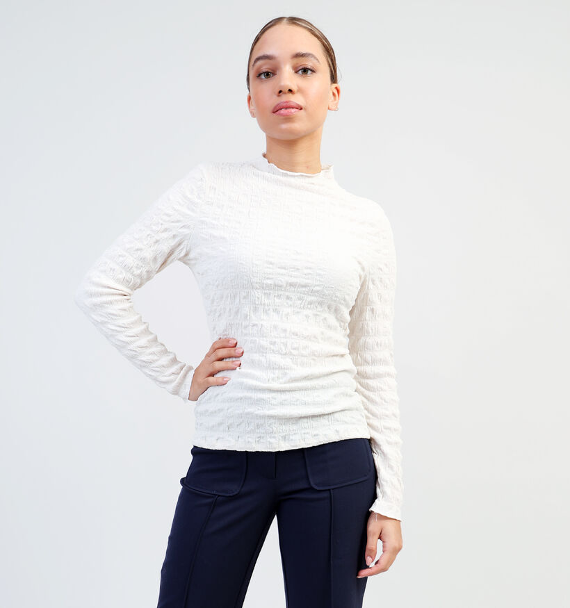 Vila Spartia Funnel Neck T-shirt en Noir pour femmes (337678)