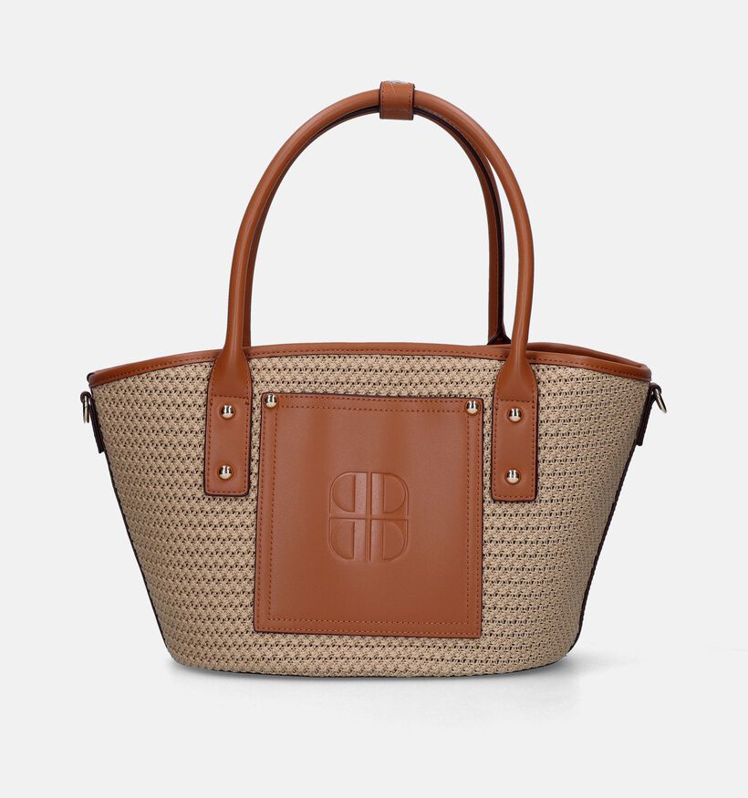 Laurent David Raffia 904 Sac à main en Beige pour femmes (342649)