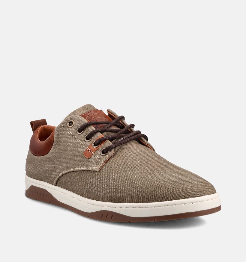 La Strada Taupe Veterschoenen voor heren (373184) - geschikt voor steunzolen