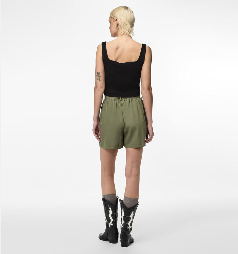 Pieces Sade Kaki Short voor dames (335611)