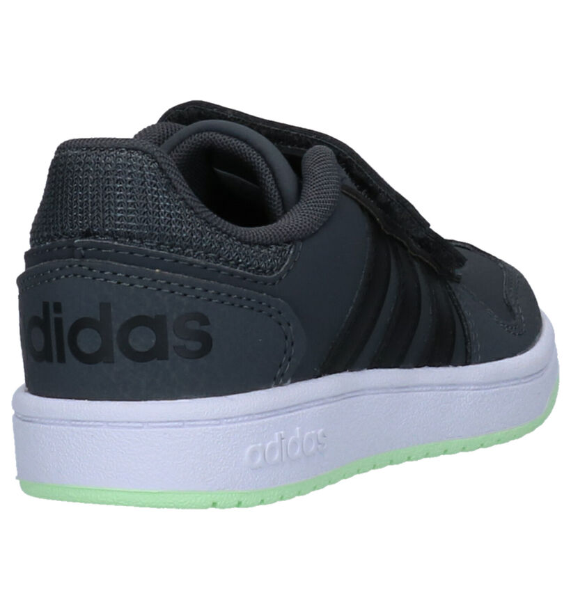 adidas Hoops Baskets en Noir en simili cuir (290778)