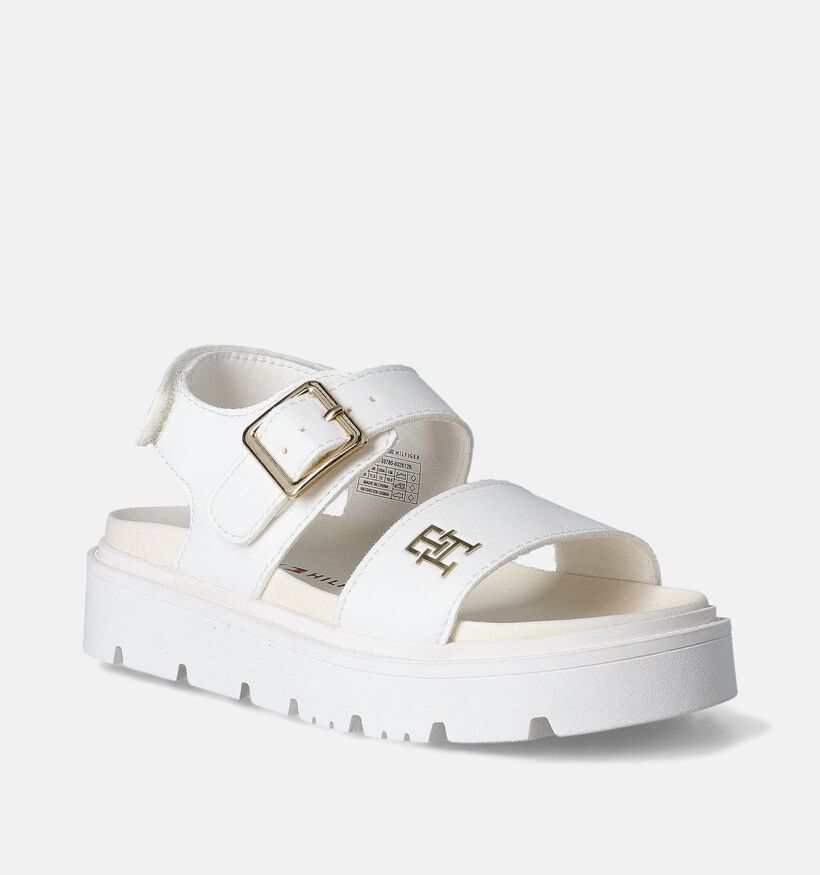 Tommy Hilfiger Ecru Chunky Sandalen voor meisjes (352574)