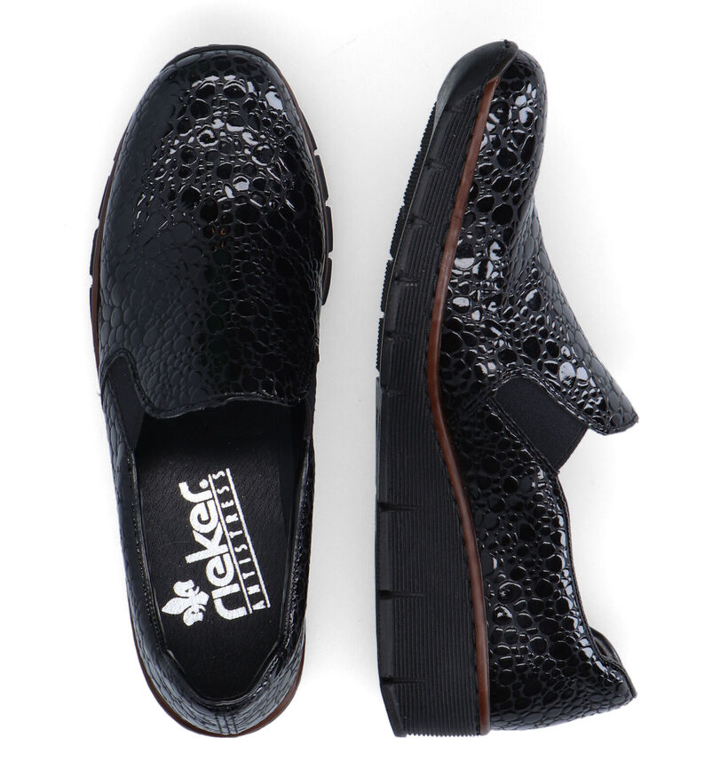 Rieker Chaussures confort en Noir pour femmes (312347) - pour semelles orthopédiques
