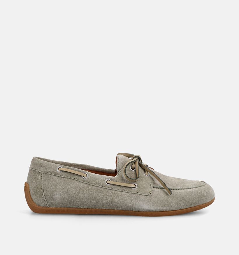 Geox Addisse Sage Groene Bootschoenen voor dames (387187) - geschikt voor steunzolen