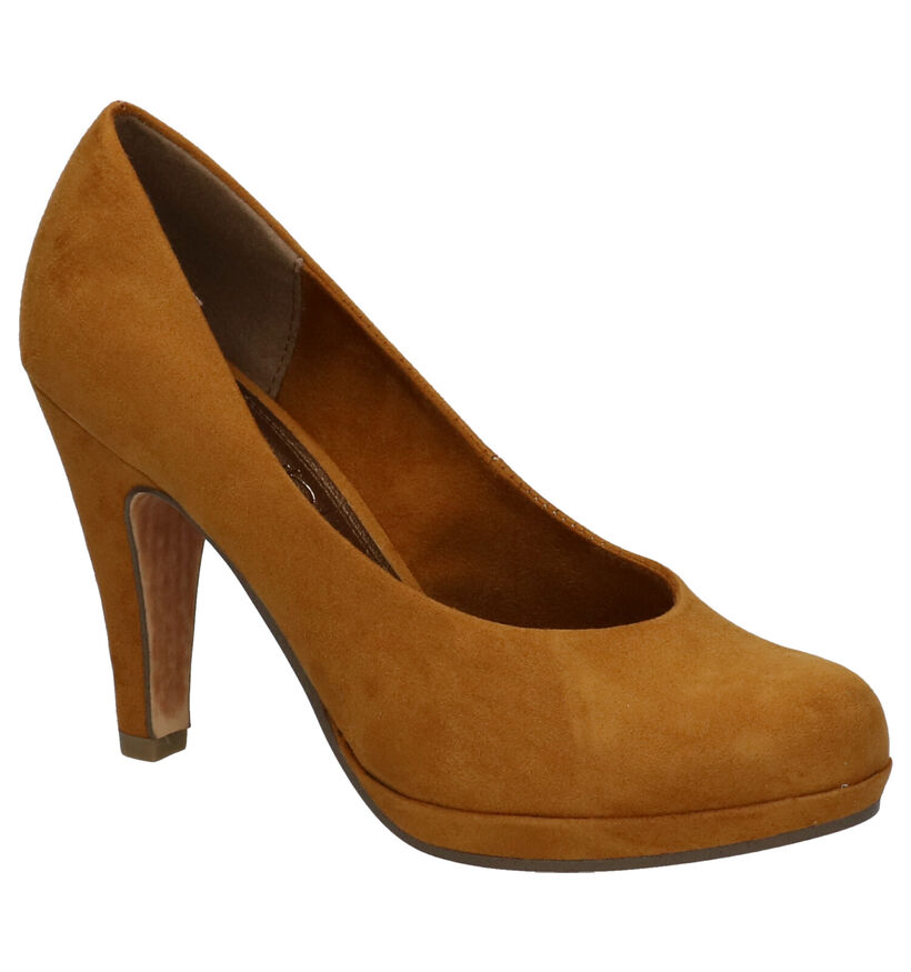 Youh! Gele Pumps in stof (253771)