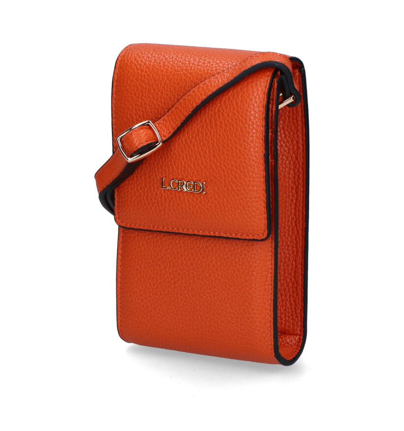 L.Credi Jane Étui pour téléphone Vegan en Noir en simili cuir (327548)
