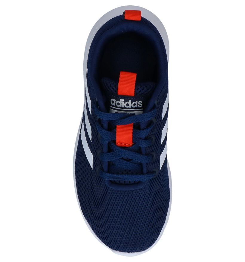 Adidas Lite Racer Baskets en Bleu en textile (237184)