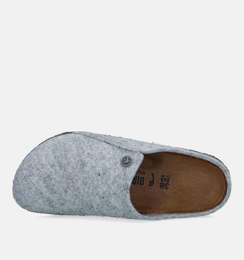 Birkenstock Zermatt Pantoufles en Gris pour femmes (330661)