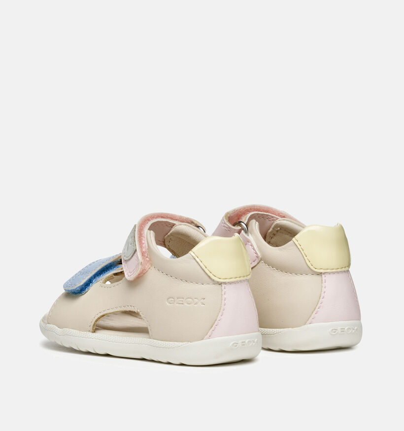 Geox Macchia Lichtbeige/Pastel Babysandalen voor meisjes (368851)