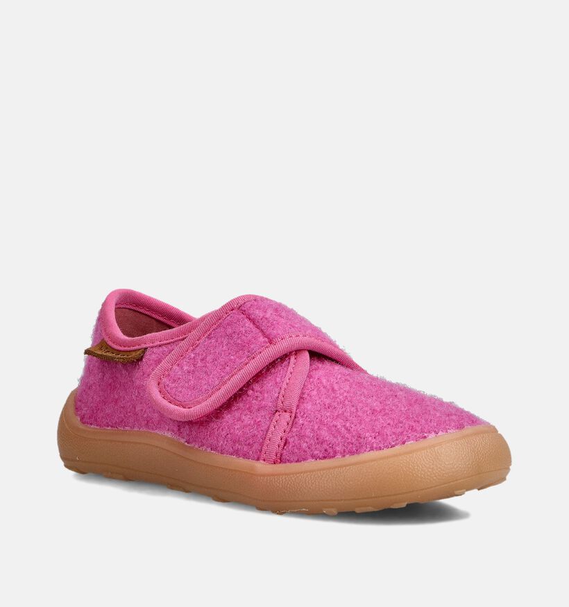 Bisgaard Deep Pink Roze Pantoffels voor meisjes (372374) - geschikt voor steunzolen