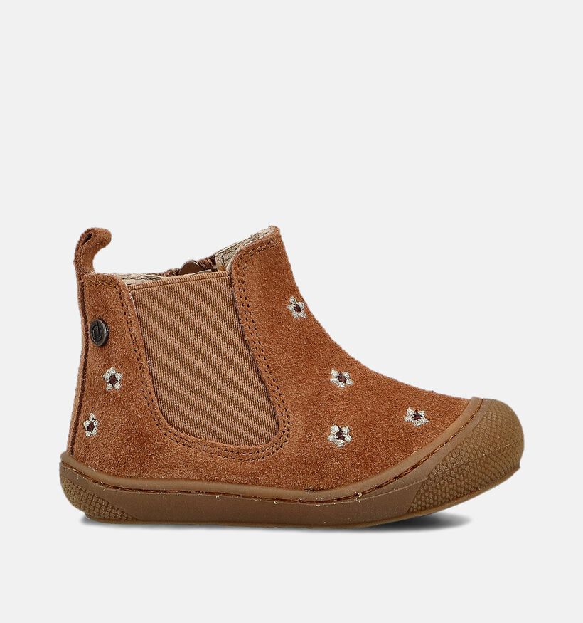 Naturino Sally Daisies Cognac Laarzen voor meisjes (364286) - geschikt voor steunzolen