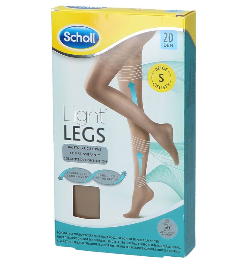 Scholl Light Legs Collants 60 DEN Beige Taille S, Beige, pdp