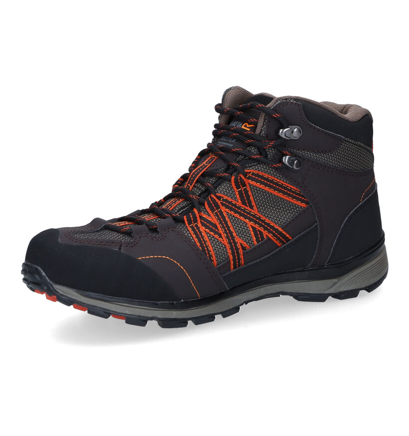 Regatta Samaris Chaussures de randonnée en Noir en simili cuir (303656)