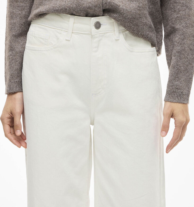 Vila Freya Witte High Waist Jeans voor dames (368037)