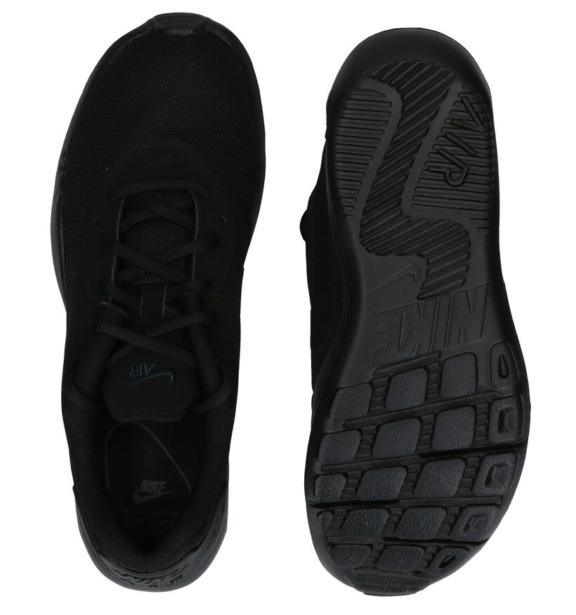 Nike Air Max Oketo Zwarte Sneakers in stof (274959)