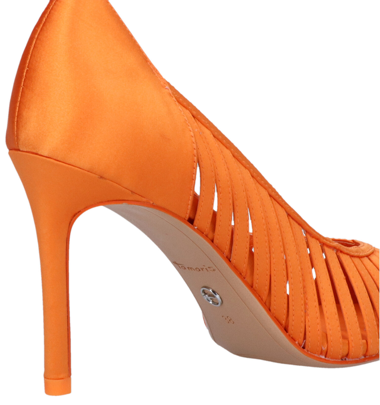 Tamaris Touch It Oranje High Heel Pumps | Dames Pumps | Online op TORFS.BE
