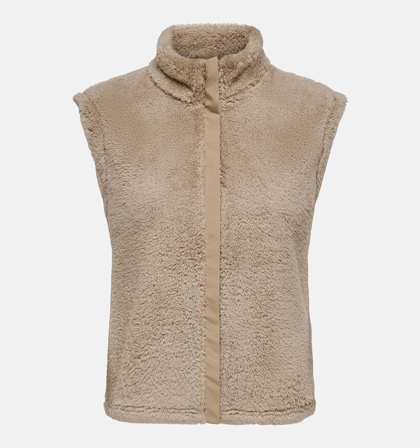 JDY Olympia Manteau teddy en Beige (332469)