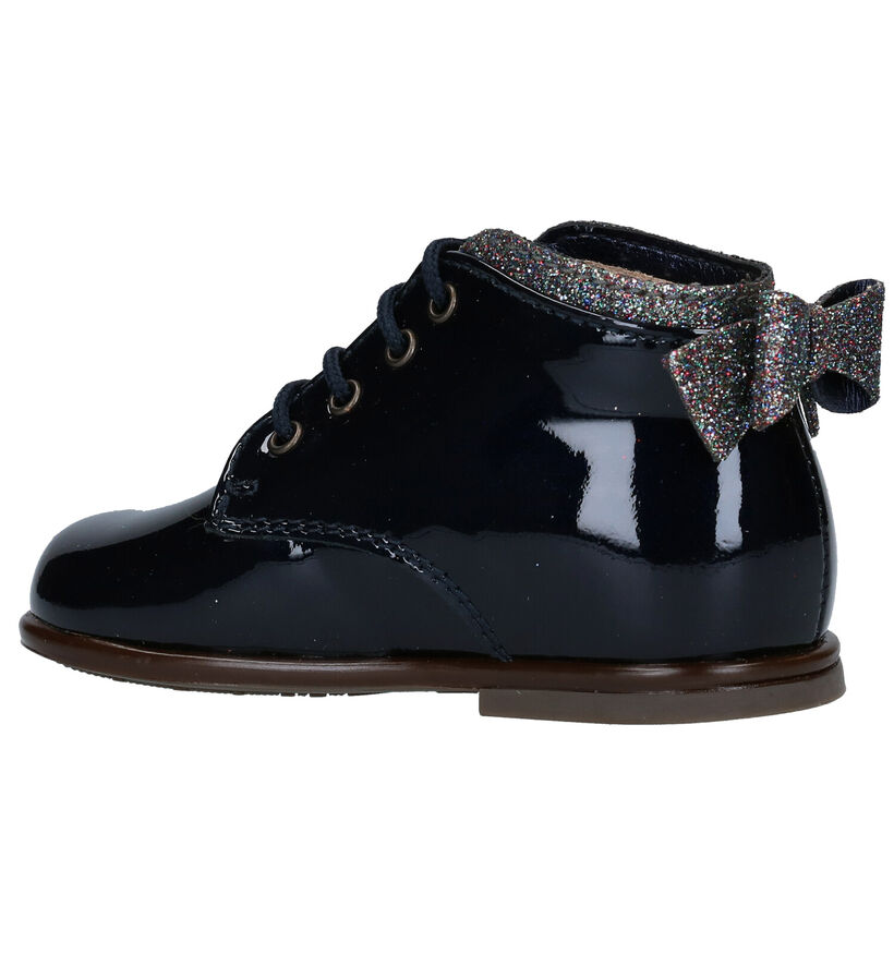 Beberlis Chaussures pour bébé en Bleu en verni (281145)