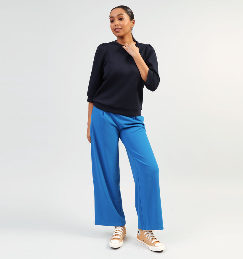 Vila Sif Pull en Bleu pour femmes (357326)
