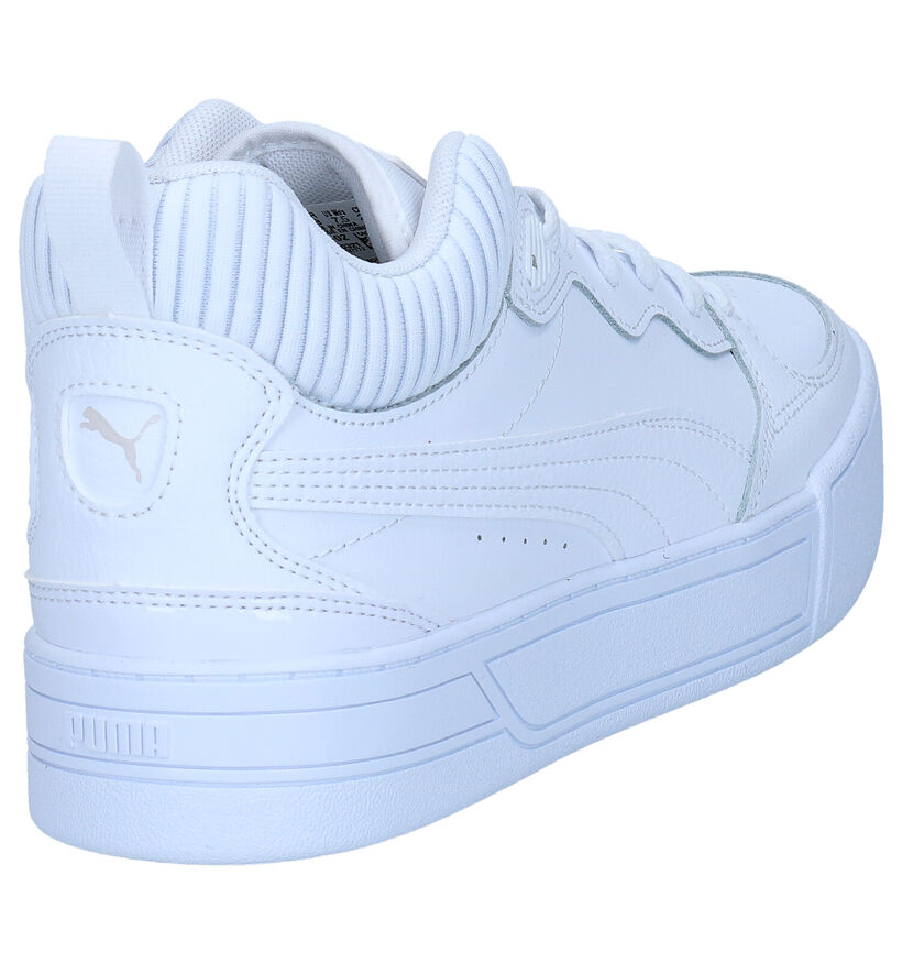 Puma Skye Demi Baskets en Blanc pour femmes (311243) - pour semelles orthopédiques