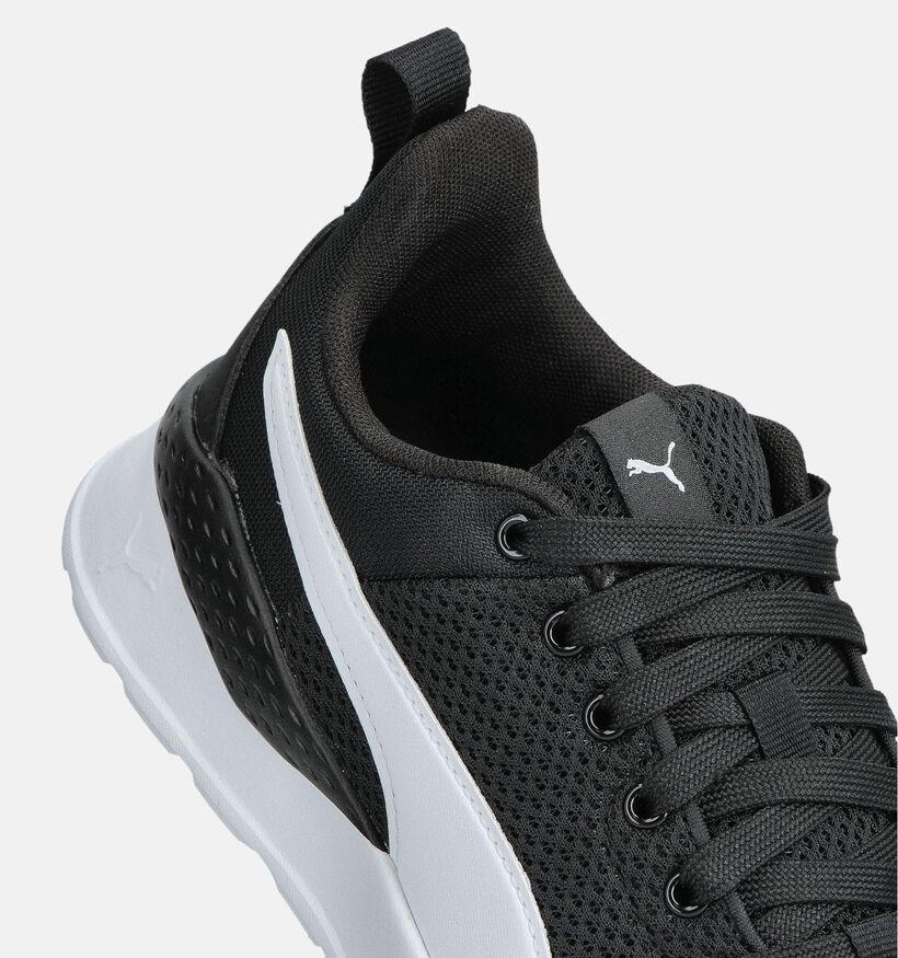 Puma Anzarun Lite Baskets basses en Noir/Blanc pour filles, garçons (359222) - pour semelles orthopédiques