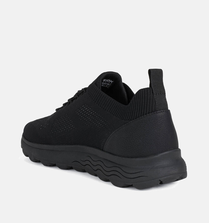 Geox Spherica Chaussures à lacets en Noir pour hommes (353840) - pour semelles orthopédiques