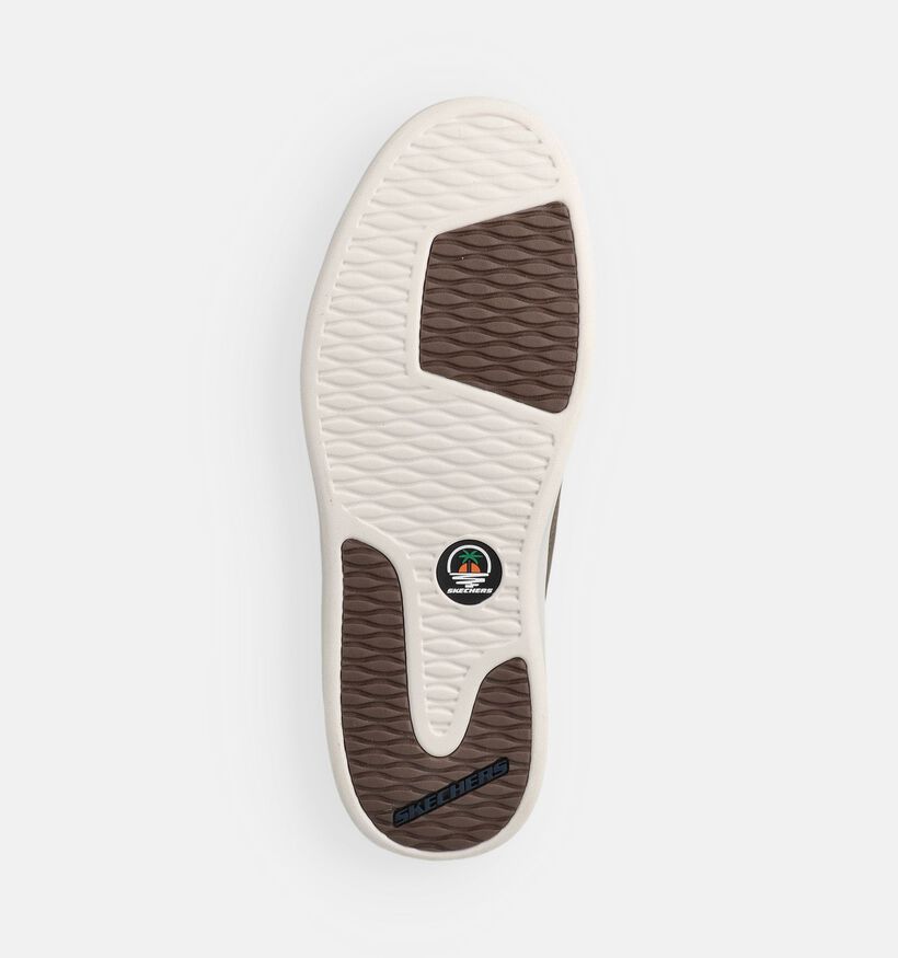 Skechers Verloma Radical Baskets en Taupe pour hommes (375622)