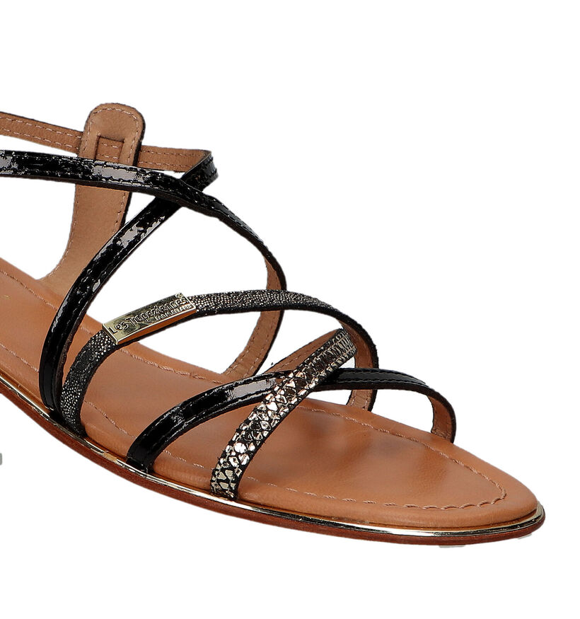 Les Tropeziennes Harry Zwarte Sandalen voor dames (324730)