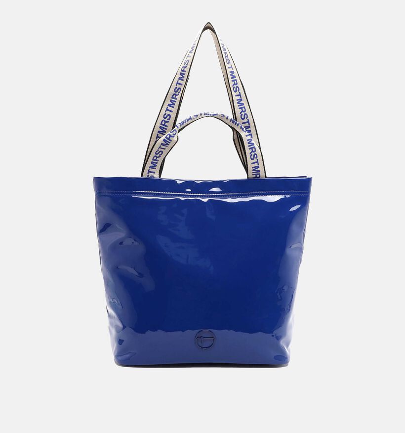 Tamaris Anica Blauwe Shopper tas met rits voor dames (338655)