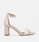 Laurent David Nappa Ghiaccio Ecru Sandalen met Bandje voor dames (374161)
