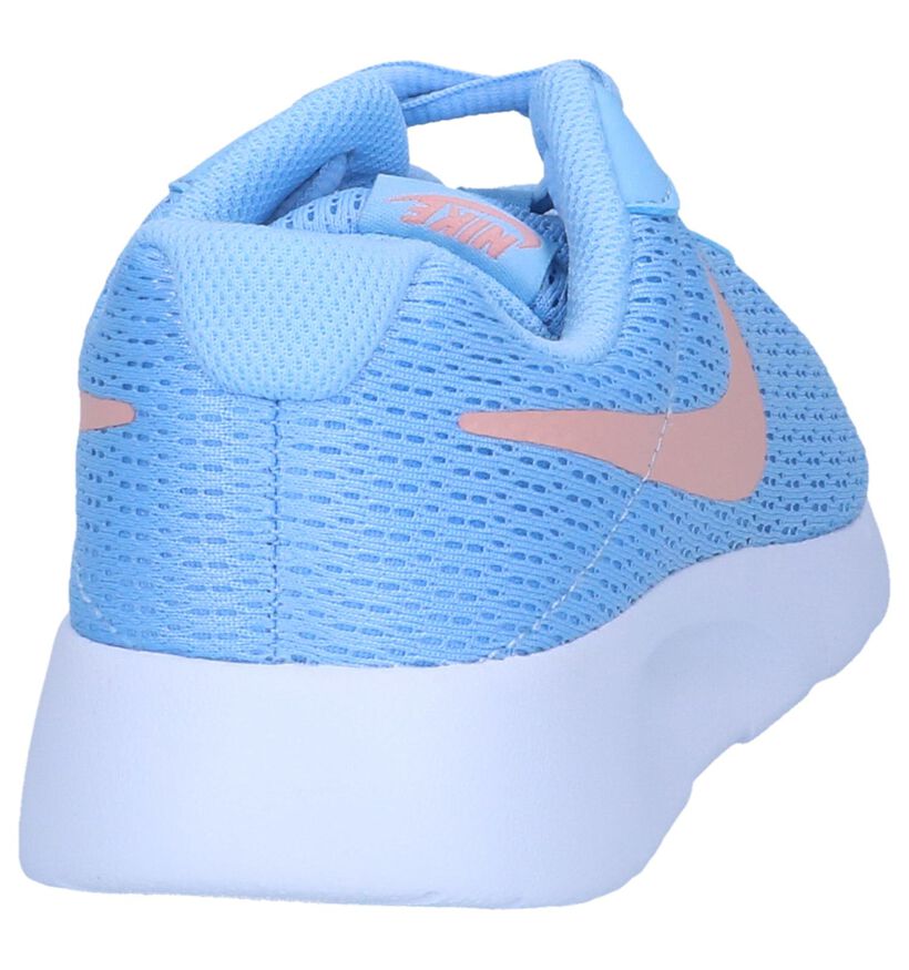 Pastelblauwe Sneakers Nike Tanjun in stof (249849)