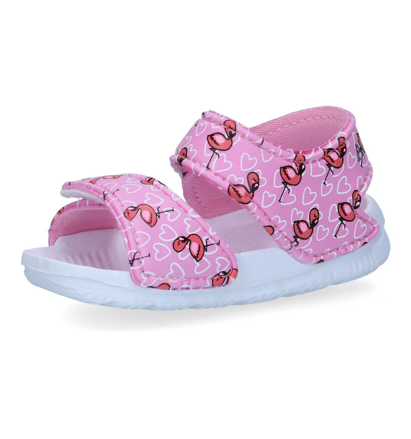 All Season Roze Sandalen in kunststof (305009)