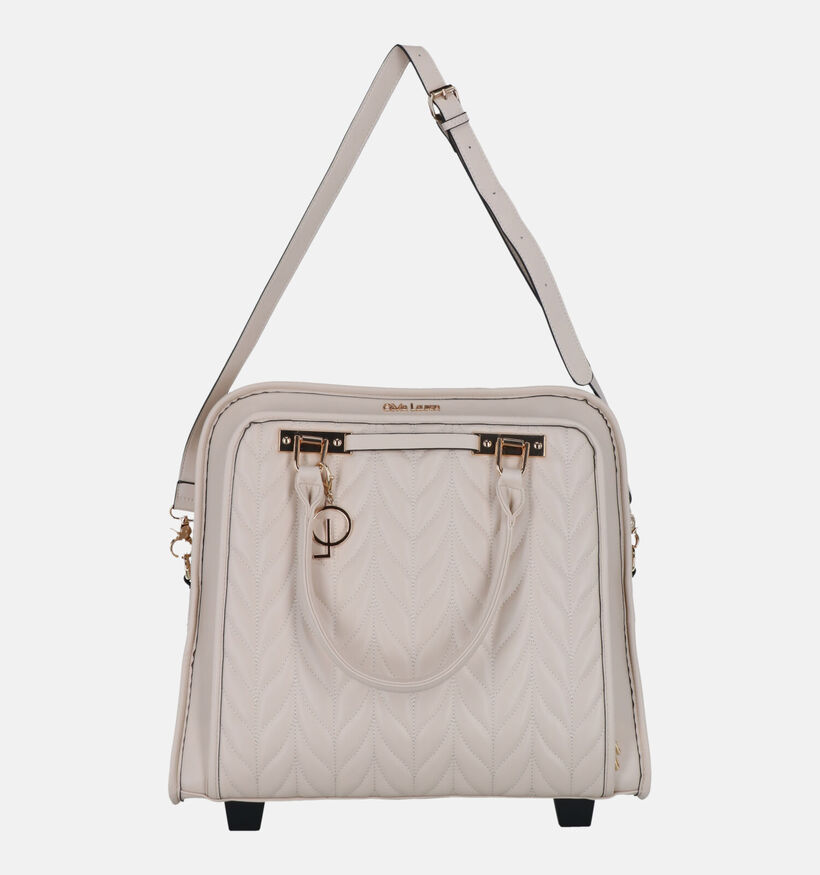 Olivia Lauren Sandra Sac à roulettes en Beige pour femmes (333987)