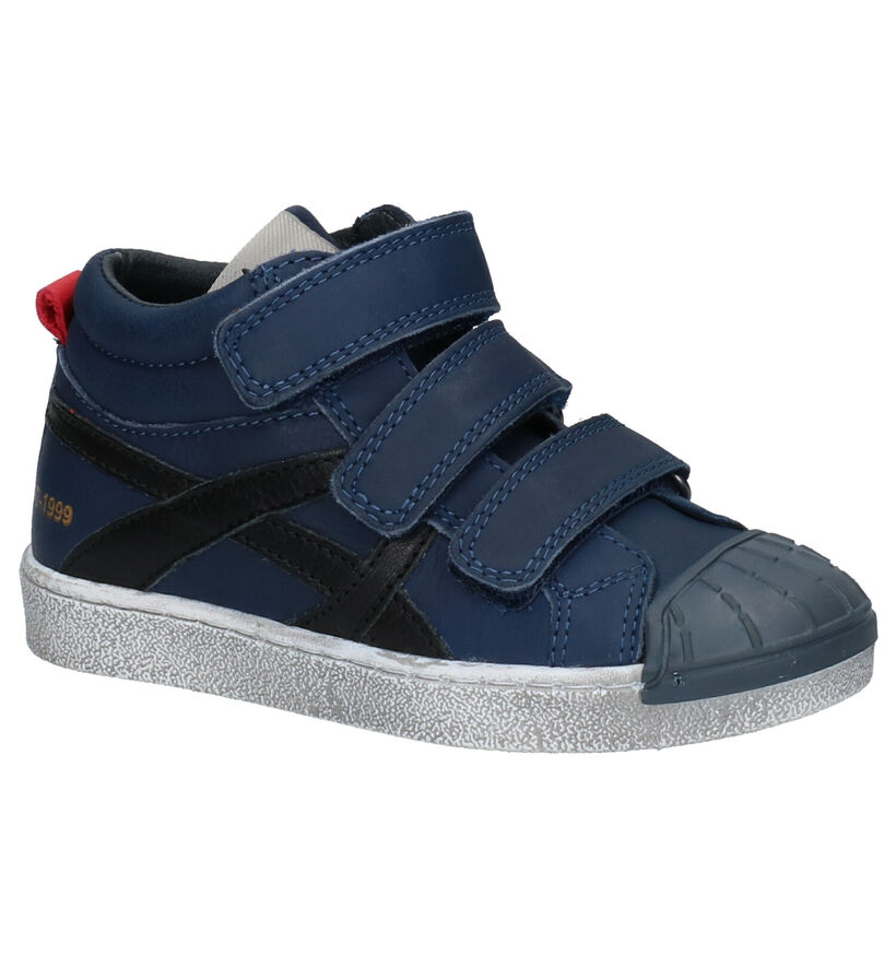 Little David Mavric 2 Chaussures hautes en Noir en cuir (261380)