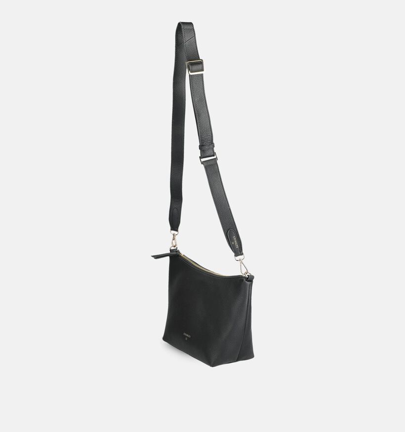 Crinkles Zwarte Crossbodytas voor dames (381711)