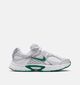 Nike V5 RNR Baskets en Blanc/Vert pour gar&ccedil;ons (373441) - pour semelles orthop&eacute;diques
