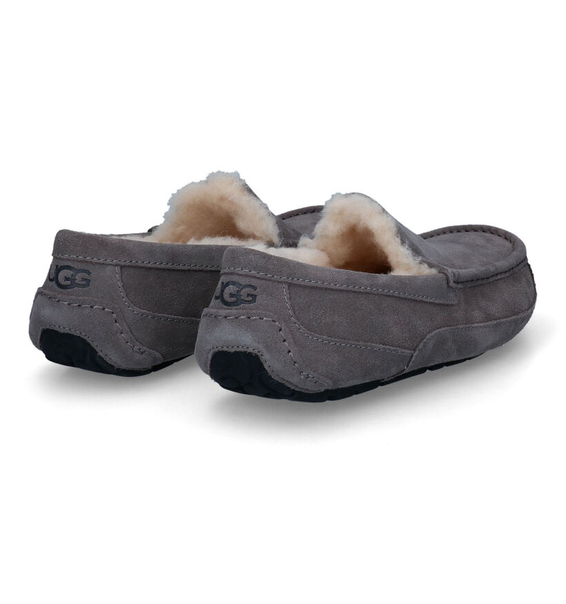 UGG Ascott Pantoufles en Gris pour hommes (313972)