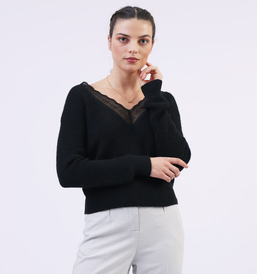 Vila Good Pull en Noir pour femmes (317872)