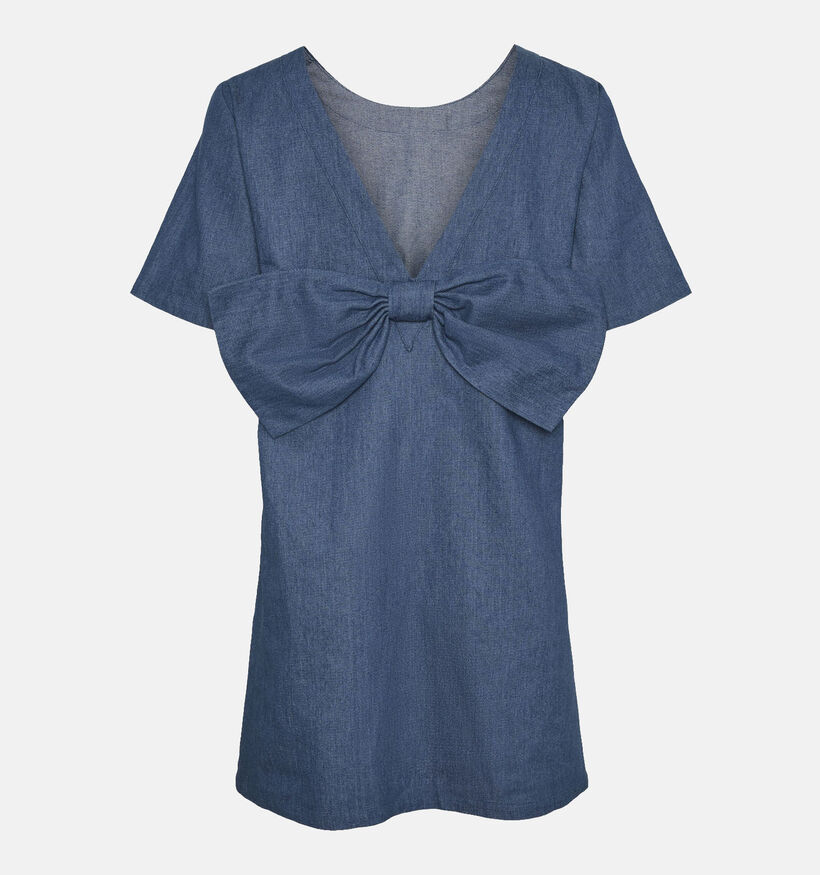 Pieces Dove Robe courte en Bleu pour femmes (346908)