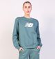 New Balance Sweatshirt en Vert pour femmes (362076)