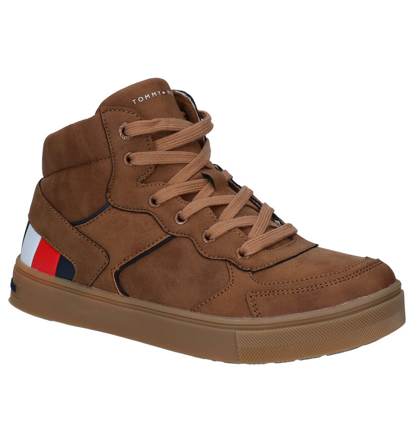 Tommy Hilfiger Baskets en Cognac en simili cuir (279907)